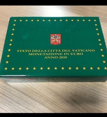 Vatican. Proof Set 2010 (incl. Silver medal) (Sans prix de