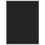 vidaXL Deurmat 80x120 cm zwart, Verzenden, Nieuw
