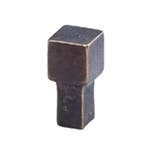 Meubelknop Jolie One 12 mm antiek brons, Nieuw
