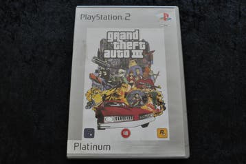 GTA Grand Theft Auto 3 Playstation 2 PS2 Platinum, Verzenden, Nieuw
