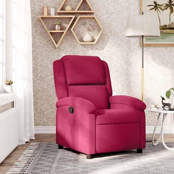 Wijnrode Fauteuil | Retour deal | Nu extreem goedkoop, Maison & Meubles, Verzenden