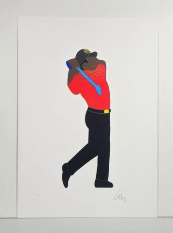 Marco Lodola (1955) - The tigers shot