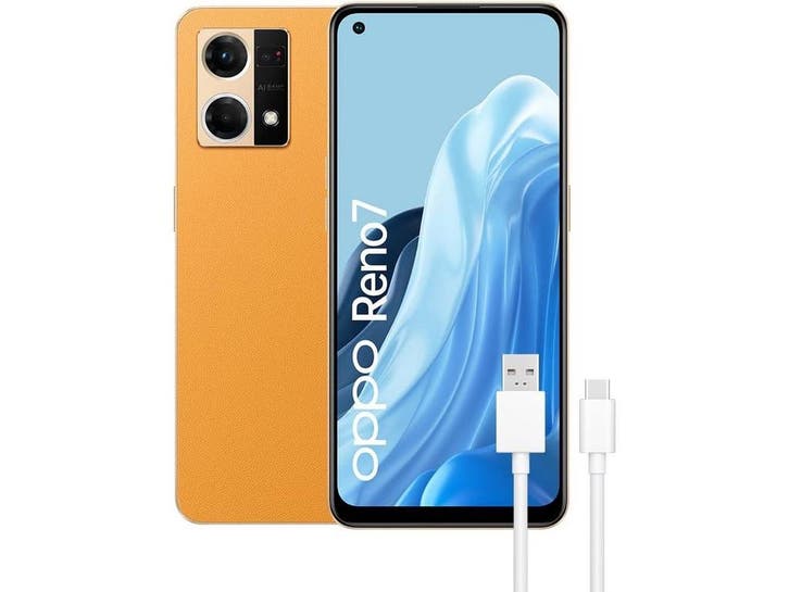 OPPO Reno7 - Smartphone - 4G/LTE 128GB - Sunset Orange, Telecommunicatie, Mobiele telefoons | Overige merken, Nieuw, Verzenden