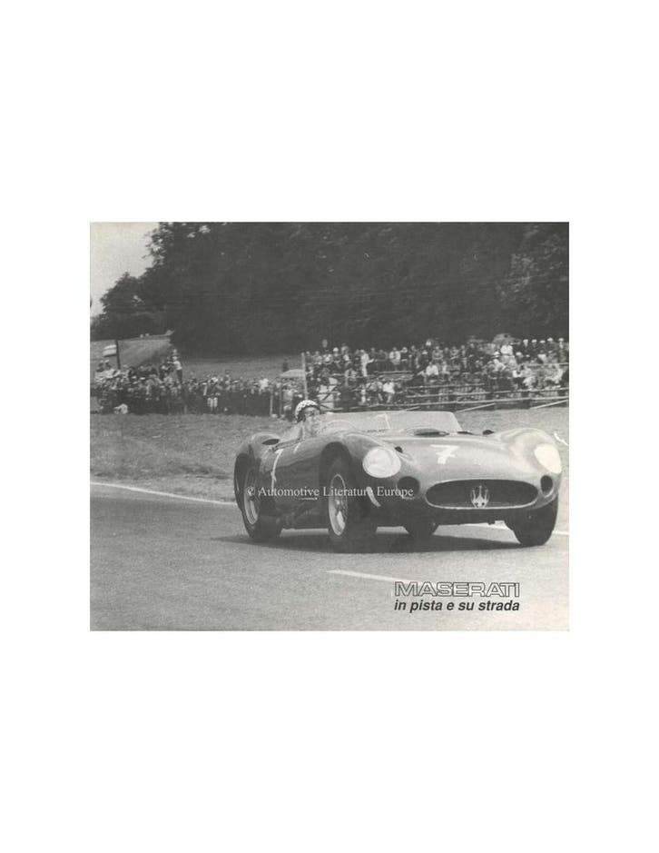 1991 MASERATI IN PISTA E SU STRADA BROCHURE, Boeken, Auto's | Folders en Tijdschriften, Ophalen of Verzenden