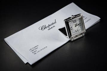 Bureauklok - Chopard - Staal, Glas - 2000-2010 - Happy Day, Antiek en Kunst, Antiek | Klokken