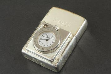 Zippo - with Analog Clock Attachment - Aansteker - metaal, Nieuw