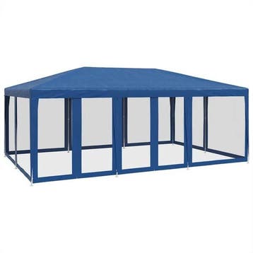Partytent 6x4m met gaas | Retour deal | Sla je slag, Verzenden, Partytent