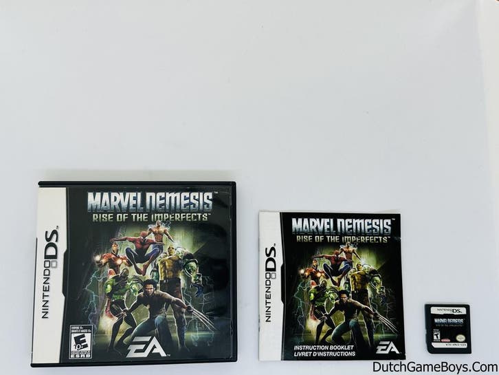 Nintendo DS - Marvel Nemesis - Rise Of The Imperfects - USA, Games en Spelcomputers, Games | Nintendo DS, Gebruikt, Verzenden