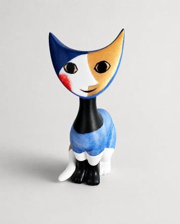 Goebel - Beeldje - „Carlo” – Porcelain Cat Figurine, 1990s -