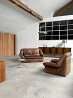 im de Sede Stil - Canapé (2) - Cuir, Bois - Fauteuil &