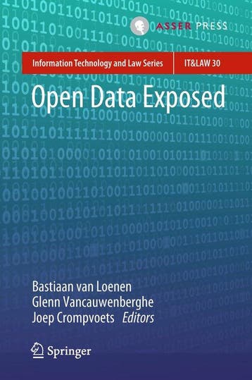 Open Data Exposed 9789462652606 Bastiaan van Loenen, Verzenden, Zo goed als nieuw, Bastiaan van Loenen