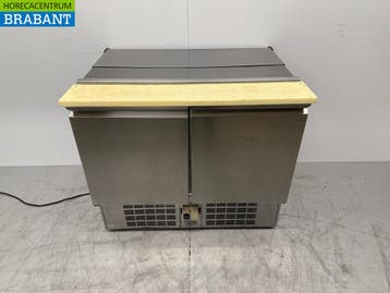 Acier inoxydable Zanussi Saladette 2 portes 95,5 cm 230V, Verzenden