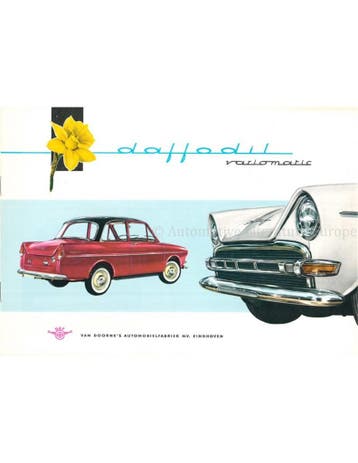 1961 DAF DAFFODIL BROCHURE NEDERLANDS, Nieuw