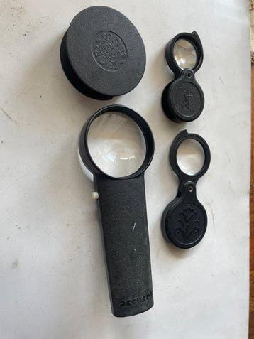 Loupe - Lupy CCCP/Rosja 2,5x, 3x, 4x - 1980-1990