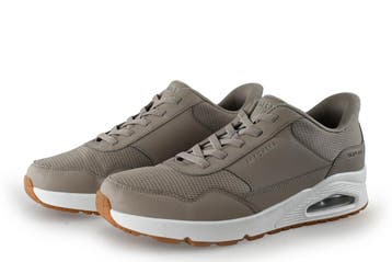 Skechers Sneakers in maat 44 Bruin, Bruin, Verzenden, Zo goed als nieuw, Skechers
