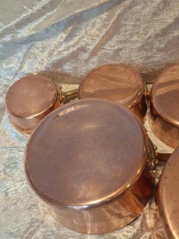 Steelpan (6) - Koper, Tin, Messing - Koperen potten met