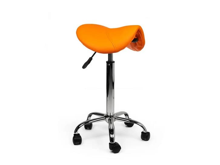 Zadelkruk Oranje - Hoge uitvoering, Maison & Meubles, Tabourets