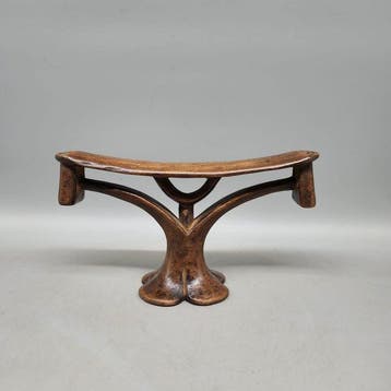 Superbe appui-nuque - Sculpture - zulu - Afrique du Sud