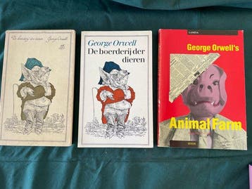 George Orwell - Animal Farm/Boerderij der dieren + 1984 + De