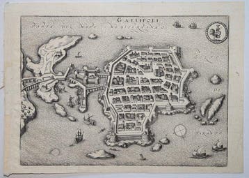 Italië - Gallipoli; Merian - Gallipoli - 1681-1700, Nieuw