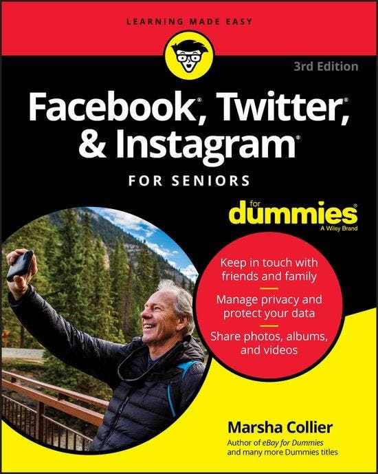 Facebook, Twitter, & Instagram For Seniors For Dummies, Boeken, Taal | Engels, Gelezen, Verzenden