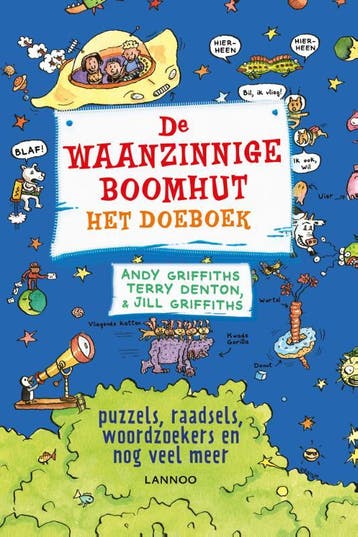 De waanzinnige boomhut, het doeboek / De waanzinnige boomhut, Boeken, Verzenden, Zo goed als nieuw, Terry Denton