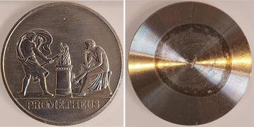 1983 Duitsland Probe einseitig Schadowfries Medaille Prom..., Verzenden, België