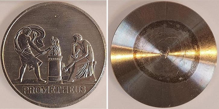 1983 Duitsland Probe einseitig Schadowfries Medaille Prom..., Postzegels en Munten, Munten | Europa | Niet-Euromunten, België