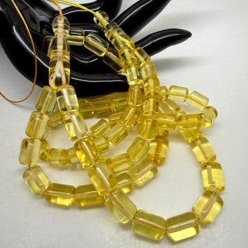 2x ambre naturelle Tesbih misbaha chapelet de prière, perles