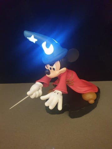 Mickey Mouse Statue lumineuse de Mickey Sorcier de Fantasia, Collections