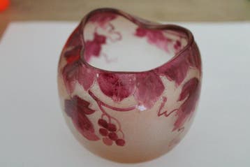 François-Théodore Legras - Vaas - Glas - Legras bolvaas