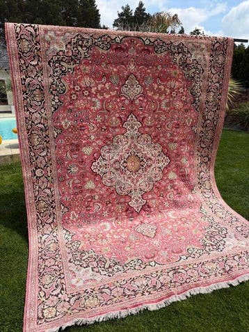 Ghoum en soie, comme neuf. - Tapis - 340 cm - 240 cm