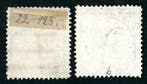 Hambourg 1867 - Estampées 2 1/2 S en vert olive et vert