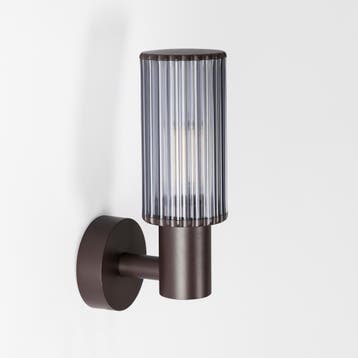 Wandverlichting modern Sablon Muurlamp Zwartbruin, Verzenden