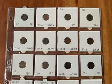 Nederland. Wilhelmina. 1 Cent DIV jaren (52) (Zonder, Postzegels en Munten