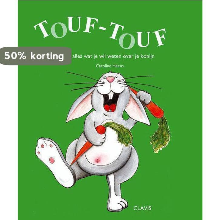 Touf-Touf, of Alles wat je wil weten over je konijn C. Heens, Boeken, Kinderboeken | Kleuters, Gelezen, Verzenden