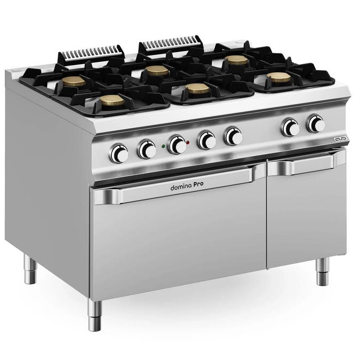 Fornuis + Oven | DOMINA PRO 900 | Gas/Elektrisch | 6, Zakelijke goederen, Horeca | Keukenapparatuur, Nieuw in verpakking, Verzenden