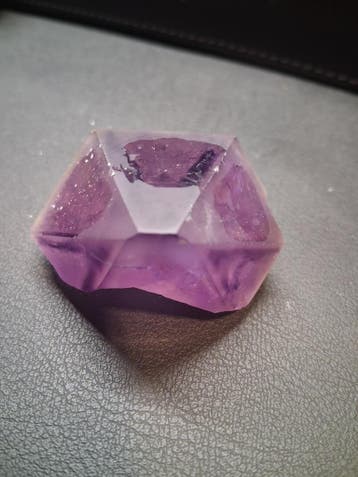 Rough amethyst - Amethyst Crystal Point - 4.6 x 4.7 cm, Bijoux, Sacs & Beauté, Accessoires Autre, Verzenden