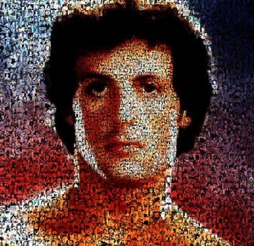 David Law - Crypto Stallone - Rocky II - Format XL 50x75