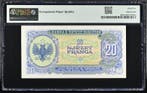 Albanië. - 20 Franga 1945 - Pick 16