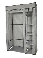 Lendo Online Armoire Pliable 108x44x166 cm Acier Gris