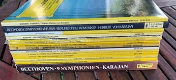 Herbert von Karajan - Collection of 12 x albums with 2 x box