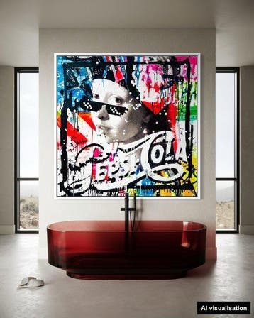 Mikko - Girl With The Pearl Earring On Pepsi - XL [Unq 1/1]