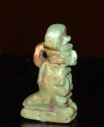 Égypte ancienne, période tardive Faïence Amulette, Antiquités & Art