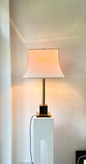 Lampe de table - Métal - Lampe de table XL, Antiquités & Art, Art | Objets design