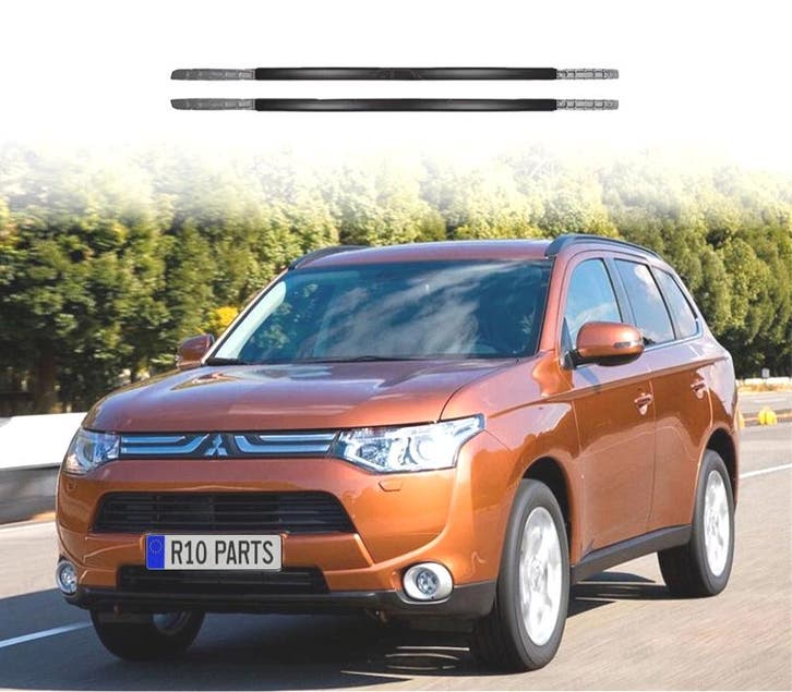 BARS DE TOIT MITSUBISHI OUTLANDER 13-21 NOIR, Autos : Pièces & Accessoires, Carrosserie & Tôlerie, Envoi