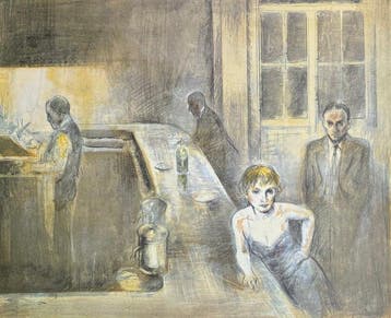 Alberto Sughi (1928 - 2012) - Al Bar