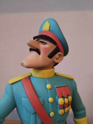 Tintin - General Alcazar - Statuette Moulinsart 46018
