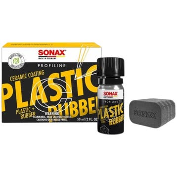 SONAX PROFILINE CeramicCoating CC Plastic + Rubber 50 ml, Verzenden