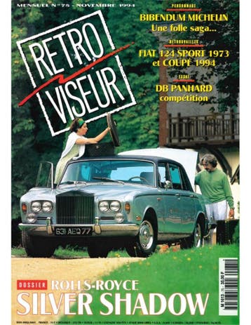 1994 RETROVISEUR MAGAZINE 75 FRANS, Ophalen of Verzenden